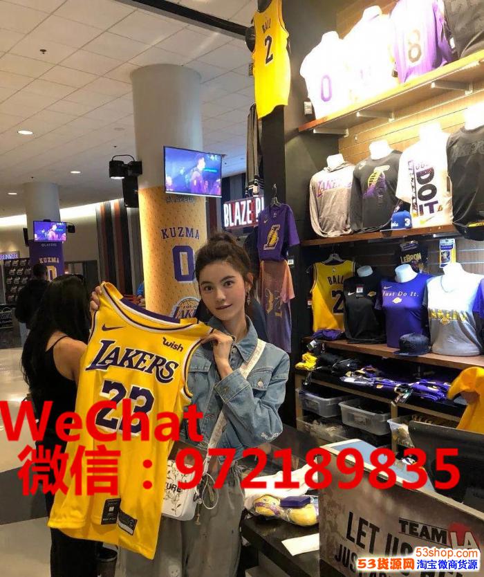 Nike耐克nba湖人隊(duì)詹姆士背心球衣批發(fā)代理貨源一件代發(fā)