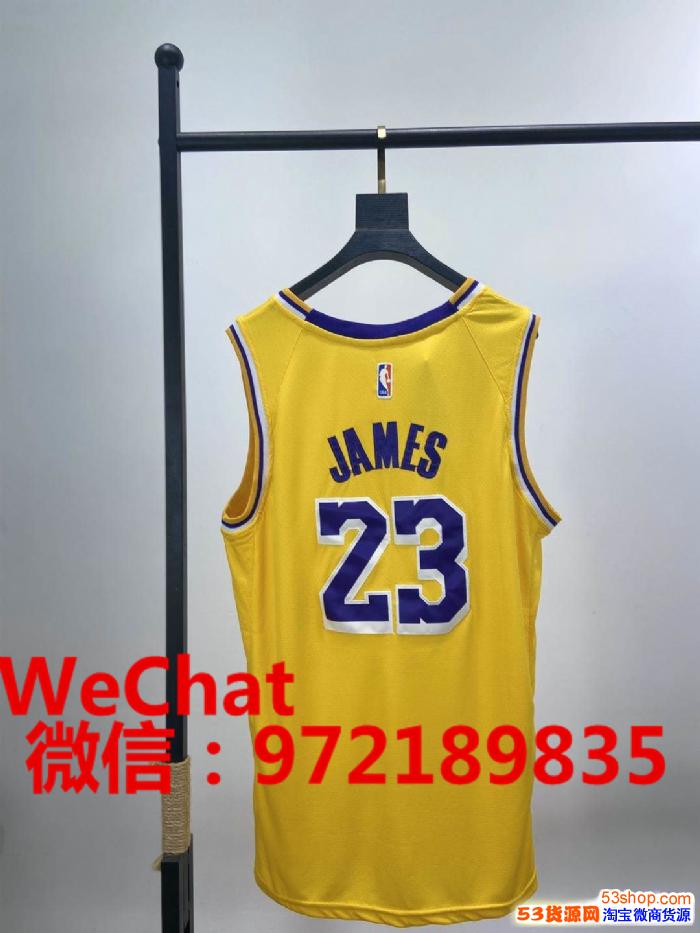 Nike耐克nba湖人隊(duì)詹姆士背心球衣批發(fā)代理貨源一件代發(fā)