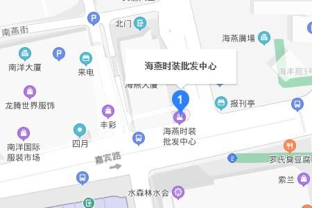 深圳海燕時裝批發(fā)中心市場地址及乘車線路一覽