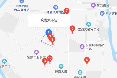 常熟九龍大市場(chǎng)詳細(xì)地址及乘車線路一覽