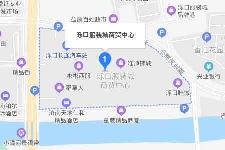 濟南濼口服裝城商貿(mào)中心地址及乘車線路匯總