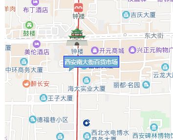 西安南大街百貨市場詳細(xì)地址及乘車路線一覽