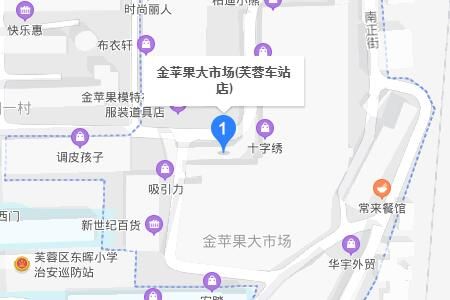 長沙金蘋果大市場詳細地址及公交線路指南