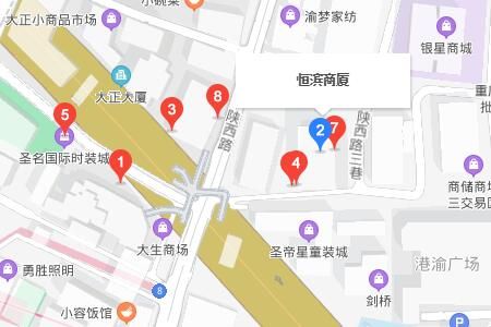 重慶恒濱商廈服裝批發(fā)市場詳細地址及乘車線路一覽