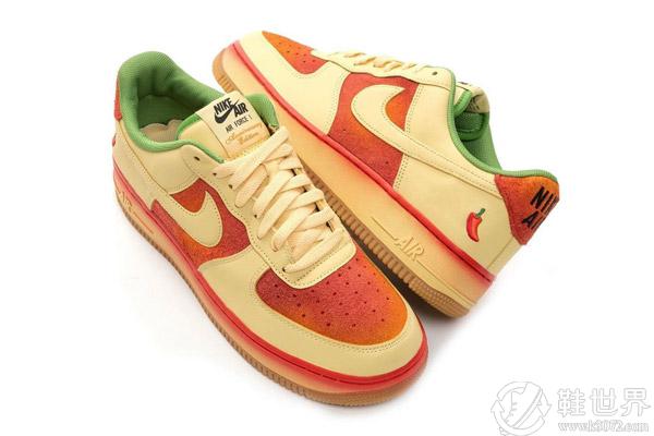 全新 Nike Air Force 1 Low “Chili Pepper”諜照