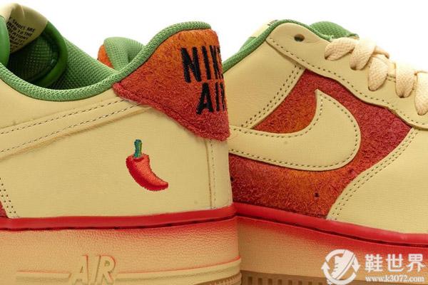 全新 Nike Air Force 1 Low “Chili Pepper”諜照