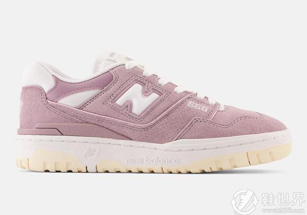 New Balance 550櫻花粉配色諜照及發(fā)售信息