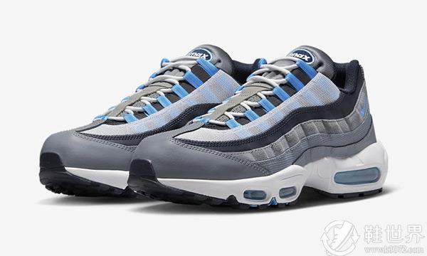 Nike Air Max 95 “Cool Grey/University Blue”全新配色