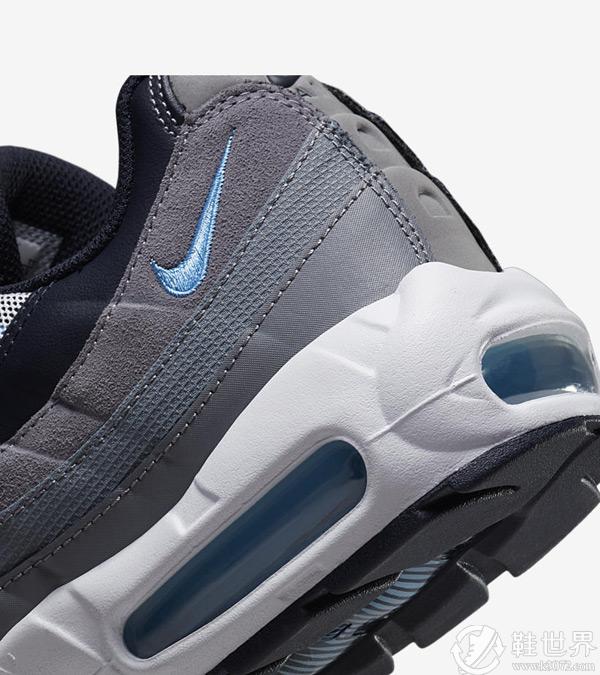 Nike Air Max 95 “Cool Grey/University Blue”全新配色