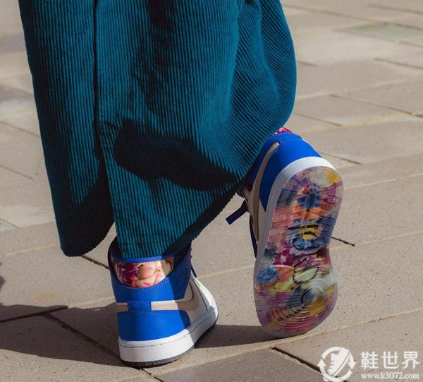 全新 Air Jordan 1 Mid “花卉”諜照