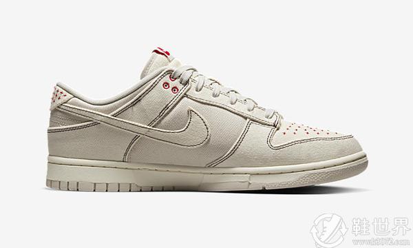 全新 「白丹寧」配色的 Nike Dunk Low來(lái)了