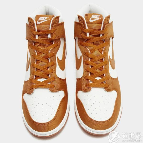 全新 Nike Dunk High “Satin Curry”諜照及發(fā)售信息