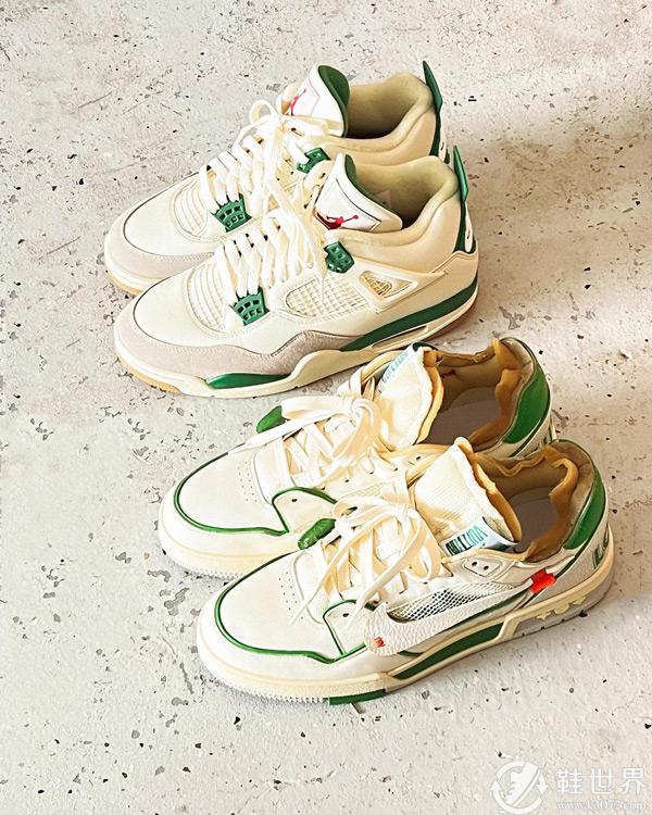 又一款 Huy Le x OW x LV x Nike “四方聯(lián)名”諜照