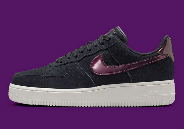 全新 Nike Air Force 1 Low “Eggplant Swoosh”諜照及發(fā)售信息