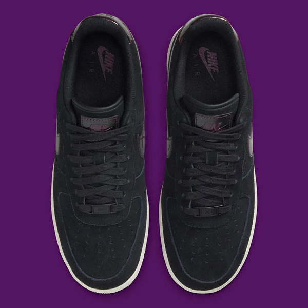 全新 Nike Air Force 1 Low “Eggplant Swoosh”諜照及發(fā)售信息