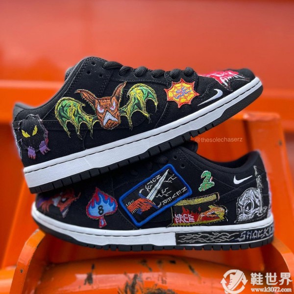 Neckface,Nike,SB Dunk Low 2022 萬圣節(jié) Dunk SB 提前曝光！你給打幾分？