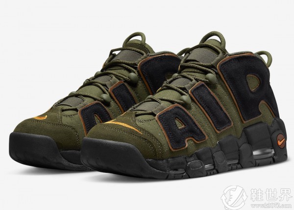 Nike Air More Uptempo “Cargo Khaki”再出新配色，發(fā)售日期不詳