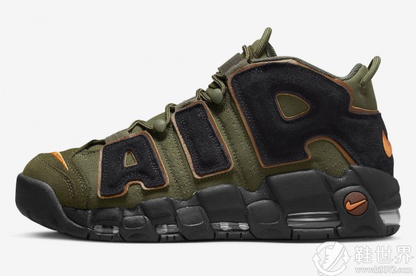 Nike,Air More Uptempo,Cargo Kh 酷似 Undefeated 聯(lián)名！「大 AIR」全新配色太帥了！