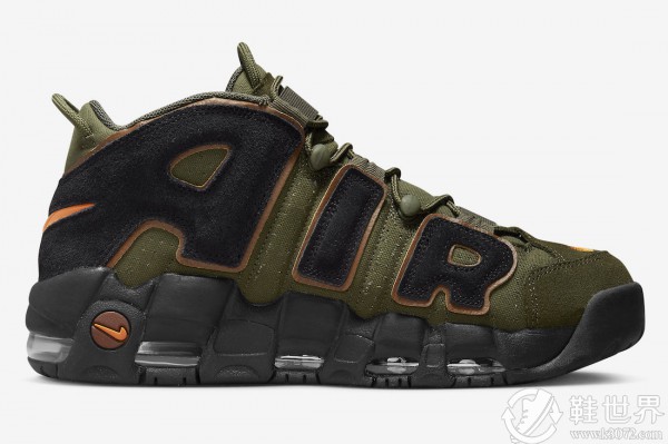 Nike Air More Uptempo “Cargo Khaki”再出新配色，發(fā)售日期不詳