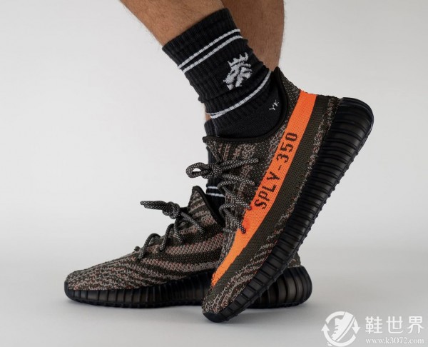 暗黑版「灰橙」Yeezy 350 V2諜照及發(fā)售信息曝光