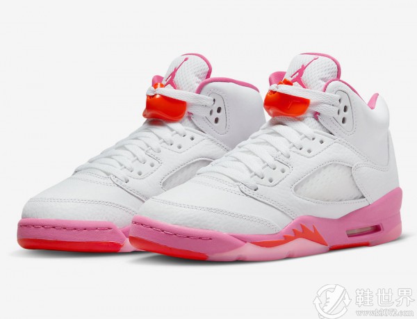 Air Jordan 5 GS,AJ5,Pinksicle, 亮橙 + 芭比粉愛了嗎？全新 AJ5 顏值有點(diǎn)高，只可惜...