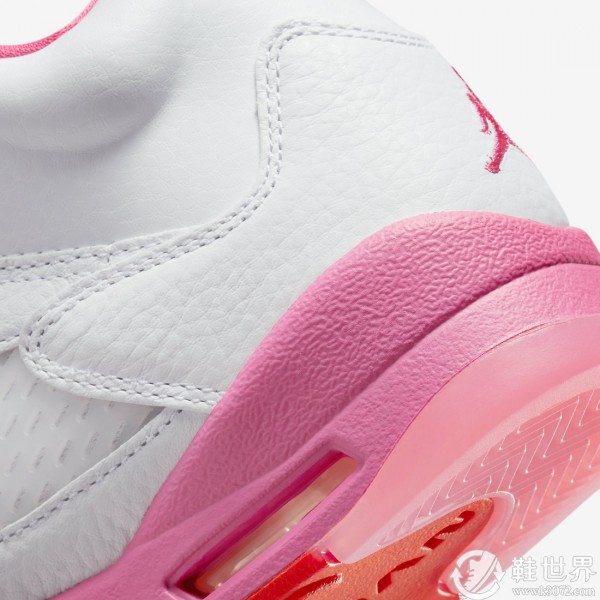 Air Jordan 5 GS,AJ5,Pinksicle, 亮橙 + 芭比粉愛了嗎？全新 AJ5 顏值有點(diǎn)高，只可惜...