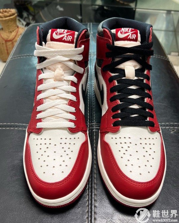 Air Jordan 1,AJ1,發(fā)售,DZ5485-612 目前最清晰芝加哥 AJ1 實(shí)物圖來(lái)了！腳感也有升級(jí)？！