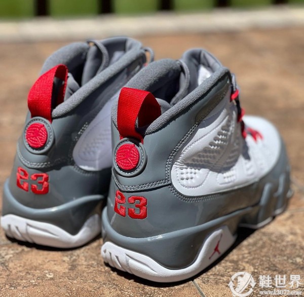 Air Jordan 9,AJ9,發(fā)售,CT8019-162 酷灰漆皮有點(diǎn)帥！AJ9 “Fire Red” 實(shí)物曝光！