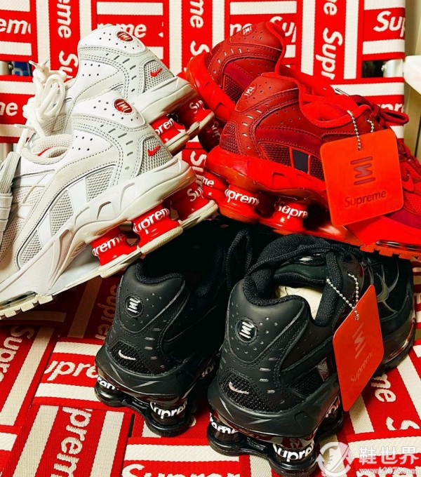 Supreme x Nike Shox Ride 2將于6月23日在歐美地區(qū)上市