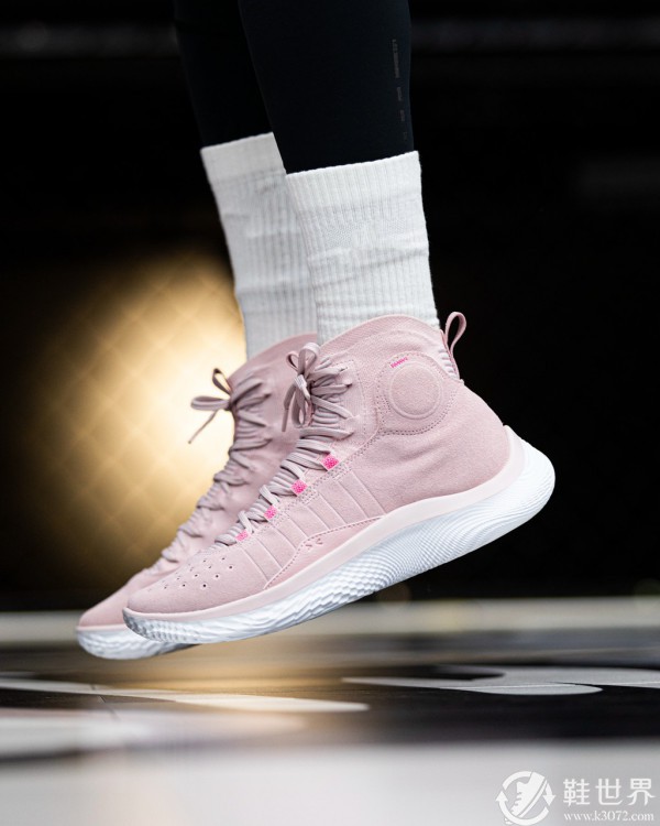 Under Armour Curry 4 Flotro 粉色開箱評測