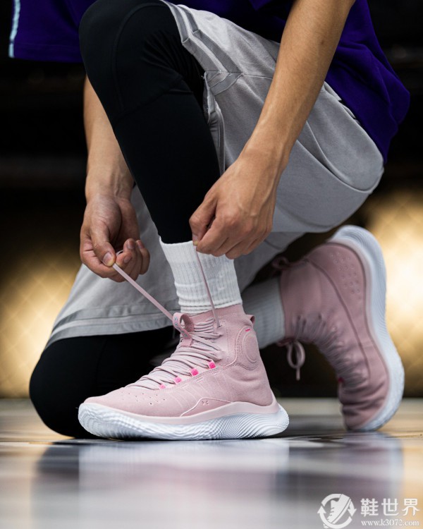 Under Armour Curry 4 Flotro 粉色開箱評測