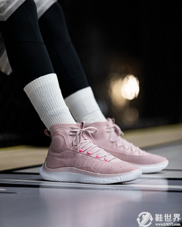 Under Armour Curry 4 Flotro 粉色開箱評測