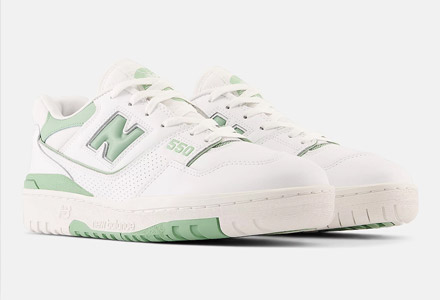 New Balance 550全新配色 “Mint Green” 諜照