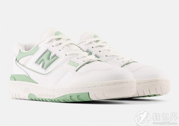 New Balance 550全新配色 “Mint Green” 諜照